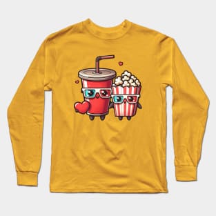 soda and popcorn dating Long Sleeve T-Shirt